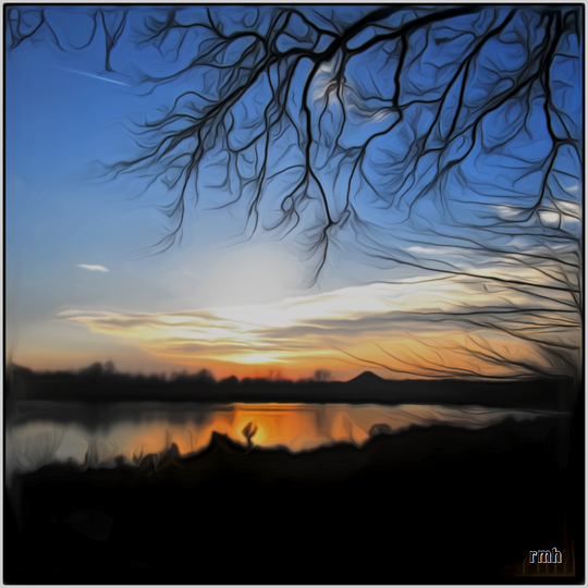 quiet time at sundown