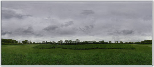 Aero-Club Bad Oldesloe, wolkenverhangen