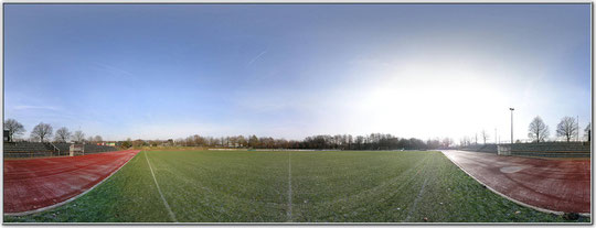 Sportplatz im Dezember