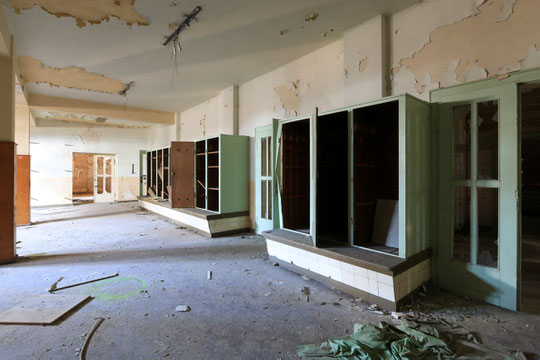 Umkleide vor dem Sanatoriumsbad (2018)