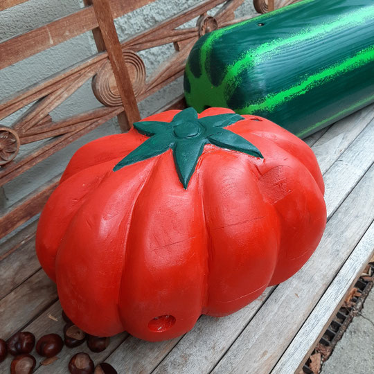 Wackeltier Tomate - Zucchini 