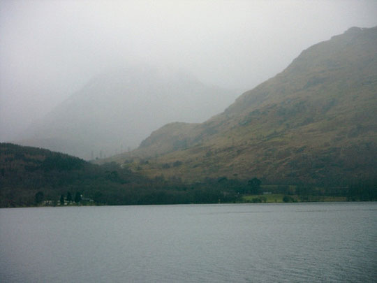 Foggy Loch Lomond