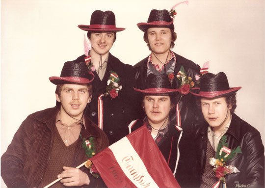 Jahrgang 1962: Josef Scheiner, Josef Steingassner, Josef Strobl, Johann Bittner u. Rudolf Blahota