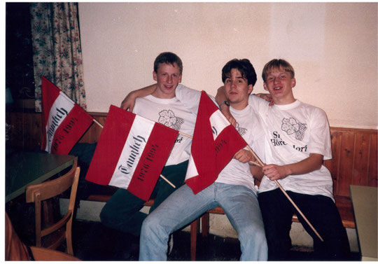 Jahrgang 1976/1977: Martin Bößmüller, Stephan Hösch und Herbert Böhm