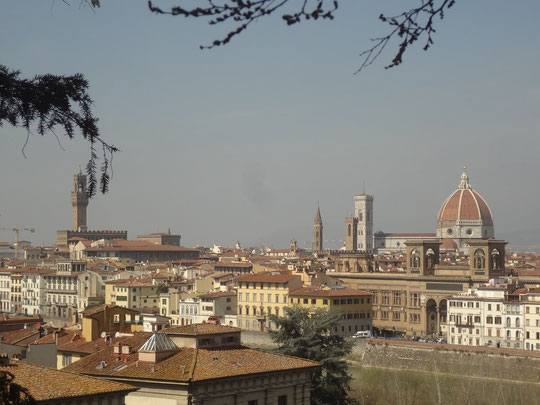 Première vue de Florence