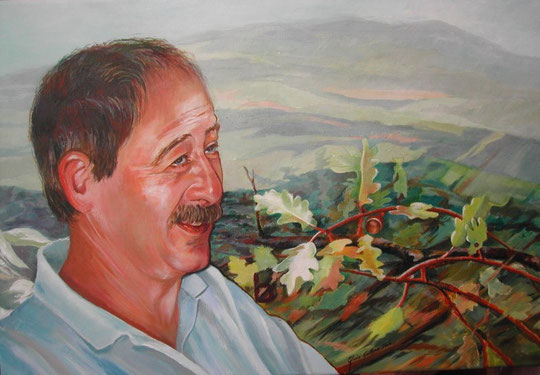 Javi Amiama. 73 x 54 cm. Acrílico. 2006