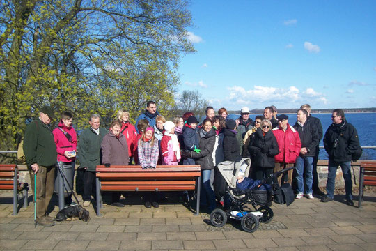 Verein beim Osterbspaziergang 2012