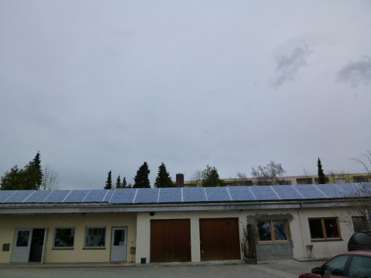 Amperhof die erste Bürgersolar Anlage in Olching