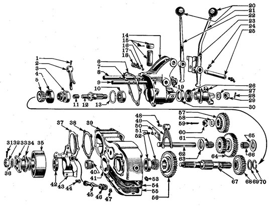 Verteilergetriebe D-18 MB, GPW