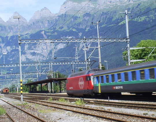 Am 07. August 2008 in Flums mit dem IR 772