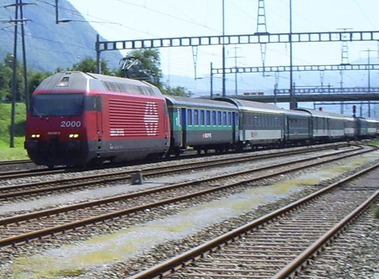 Am 07. August 2008 in Flums mit dem IR 772