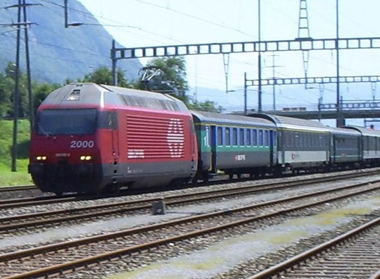 Am 07. August 2008 in Flums mit dem IR 772
