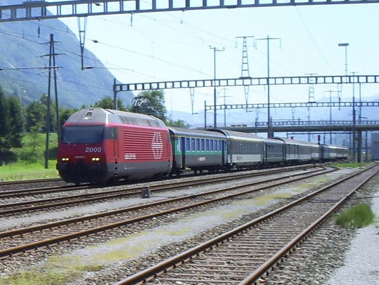 Am 07. August 2008 in Flums mit dem IR 772