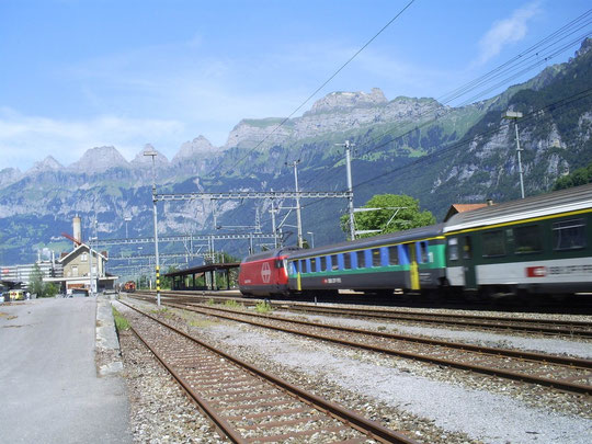 Am 07. August 2008 in Flums mit dem IR 772