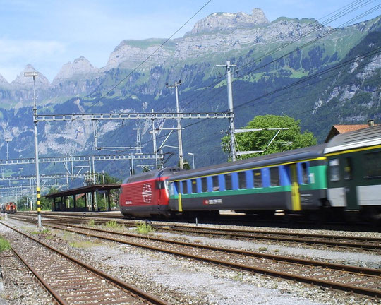 Am 07. August 2008 in Flums mit dem IR 772