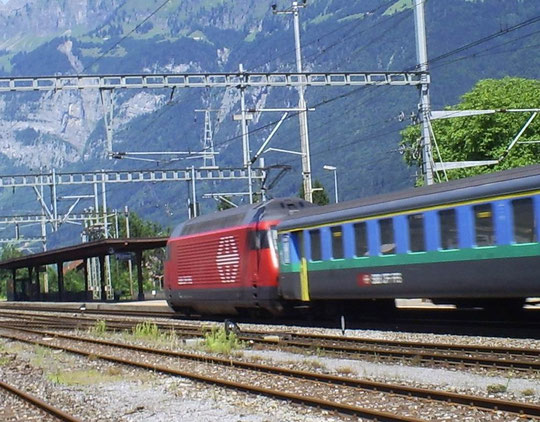 Am 07. August 2008 in Flums mit dem IR 772