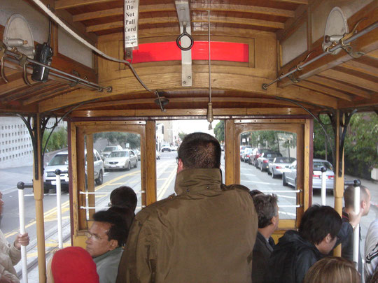 in der Cable Car (S.F.)