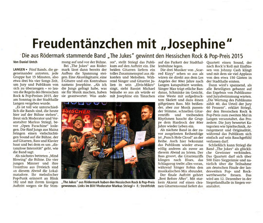 Offenbach Post, 4. November 2015