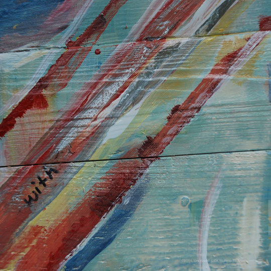 Section from "X" (2014) by UEK Multimedia Artist