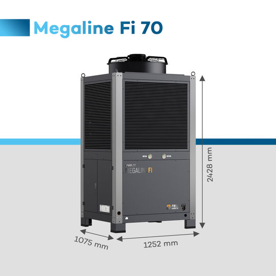 Pompa di calore Megaline Fi 70