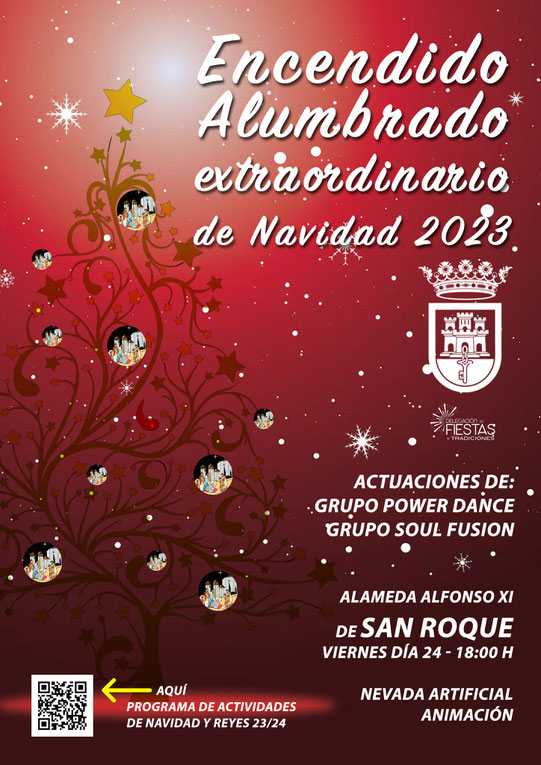 Programa de la Navidad en San Roque