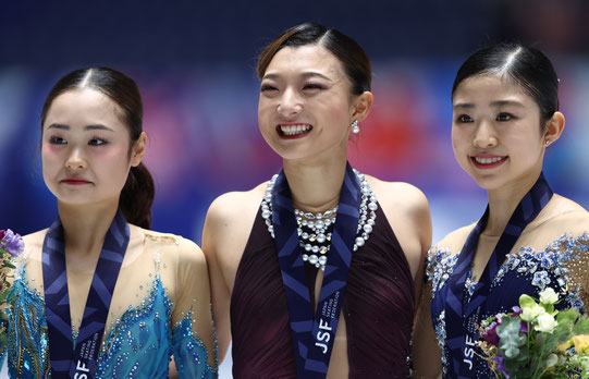 Le podium féminin/ © Rumi Hirakiuchi