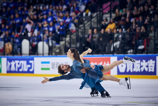 © International Skating Union / Laurence Fournier-Beaudry and Guillaume Cizeron