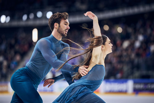 © International Skating Union / Laurence Fournier-Beaudry et Guillaume Cizeron
