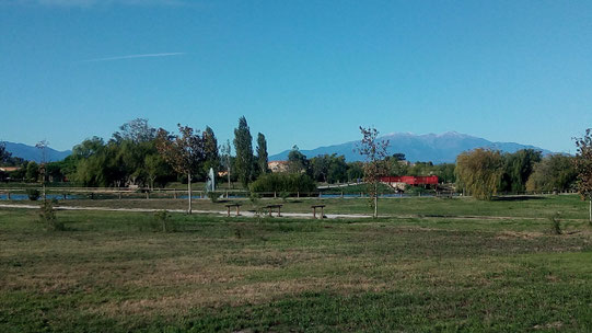 La marche de Randos Canétoises du 19 septembre 2017 a lieu au parc de La prade à Saint Cyprien