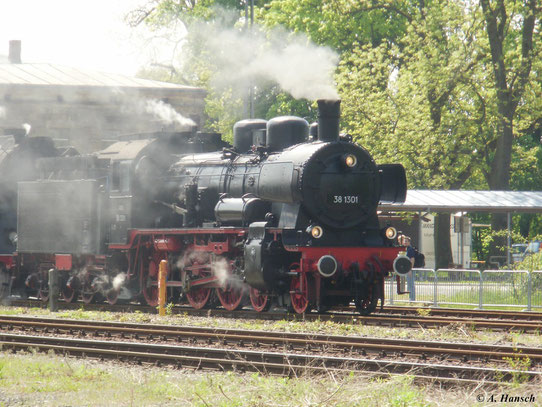 38 1301 der ÖGEG war am 22. Mai 2010 in Neuenmarkt-Wirsberg zu Gast