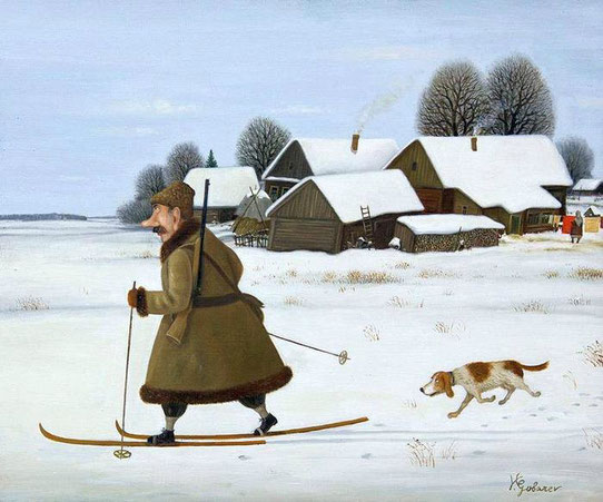 Художник Валентин Губарев