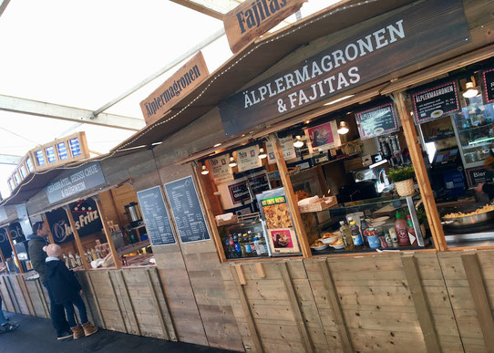 Marktstände, Verpflegungsstand, Essen, Restaurant, älplermagronen