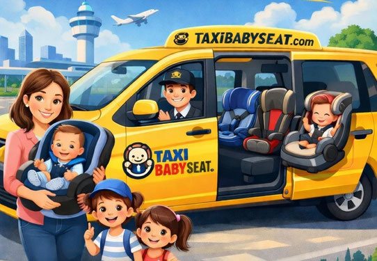 premier service de taxi avec siège bébé pour les familles