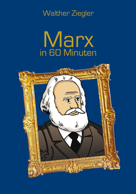 Marx; Bild von Karl Marx; Comiczeichnung von Marx; 