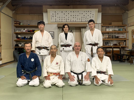 2019/10/7-9  Alain Corli （Nihon-Taijutsu)さんがフランスからお見えになりました。