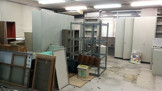 ○茨城直接引き取り木製下駄箱レトロ店舗什器ロッカー