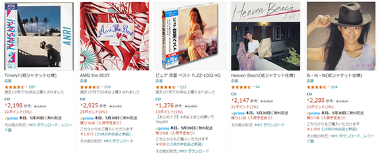 Amazon　杏里