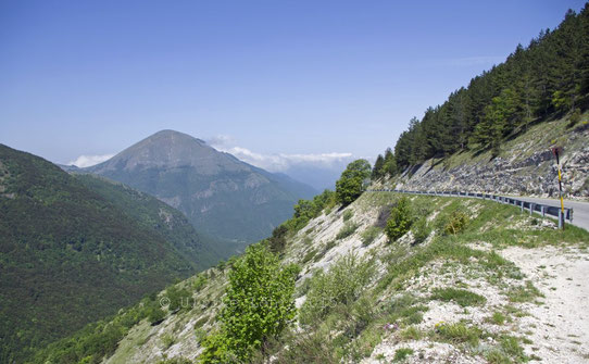 auf dem Weg nach Castelluccio