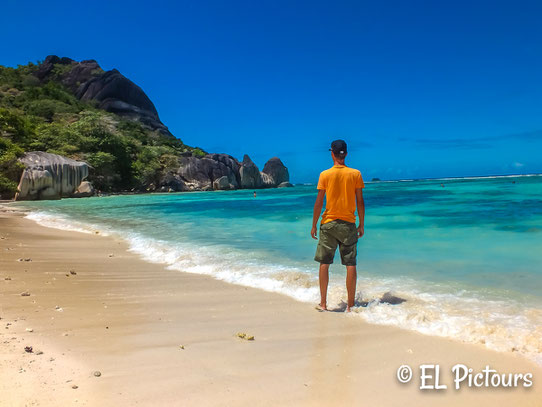 Source d’Argent, La Digue, Seychellen