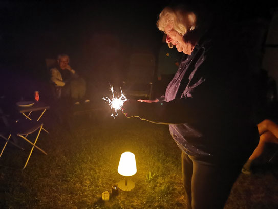 Auf der Nördlinger Mess ist Feuerwerk. Wir haben unser eigenes. 