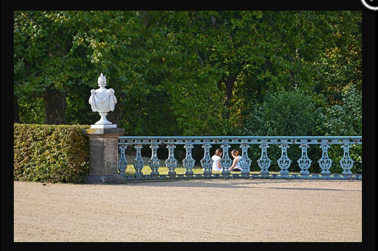 Im Schlosspark. Foto von Ina Kober. 