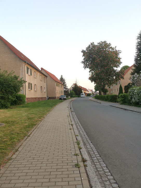 Wohnstrasse in Gröditz