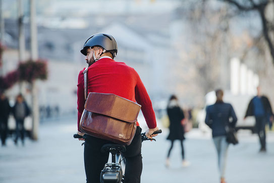 Fahrrad ist beliebtes Transportmittel für den Weg zur Arbeit