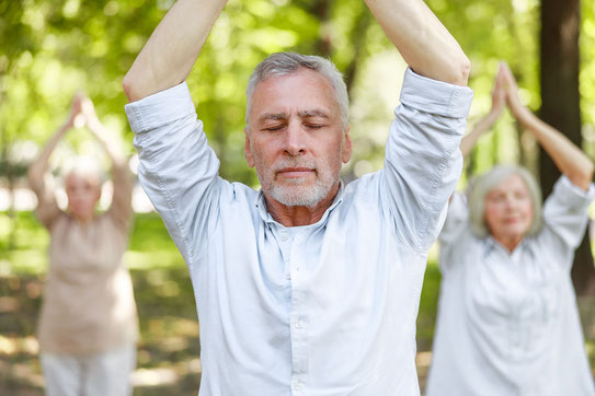 Tai-Chi schult Balance und Stabilität