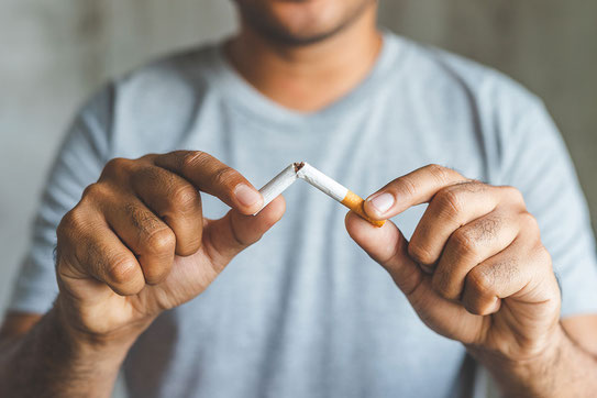Rauchstopp auch nach der Diagnose Lungenkrebs sinnvoll!