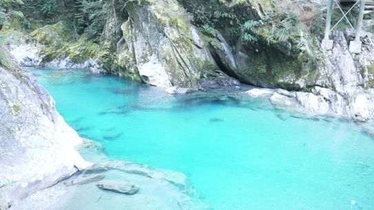 Blue pools Haast