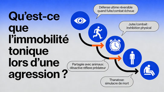 L’immobilité tonique lors d’une agression