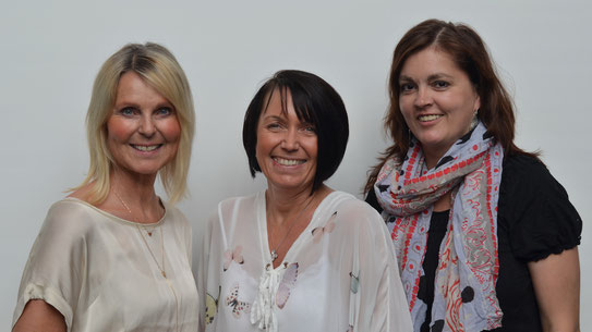 v.l. Frau Bäcker, Frau Pointner und Frau Sonntag