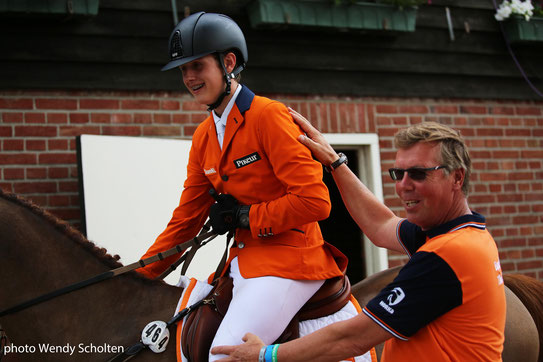 Edwin Hoogenraat en Mart IJland op Dutch Youngster Festival 2018. Foto Wendy Scholten