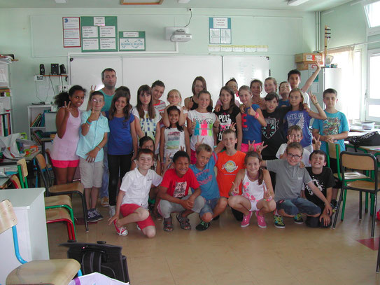 Les enfants de l'Ecole Jules Simon